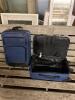 (2) BLUE ROLLING CARRY-ON SUITCASE - 2