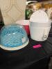 (1) ASSORTED LOT OF HOUSEHOLD STORAGE & ORGANIZATION ITEMS