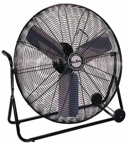 (1) CIRCULATING NON-OSCILLATING FLOOR FAN