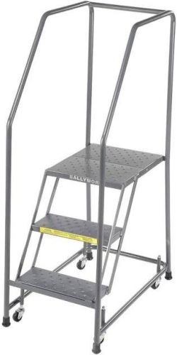 (1) ROLLING STEP LADDER