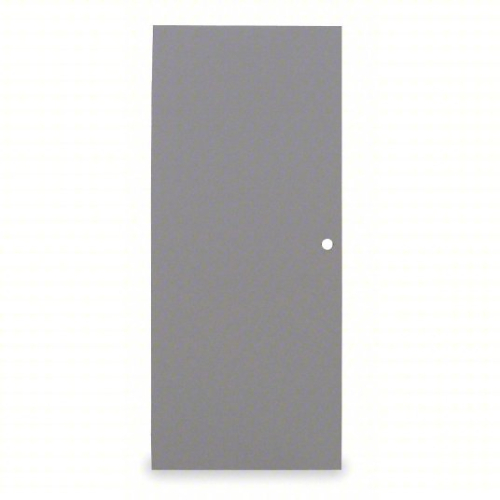 (1) FLUSH STEEL DOOR