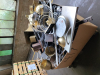 (1) BOX OF DECORATIVE METAL PIECES - 2