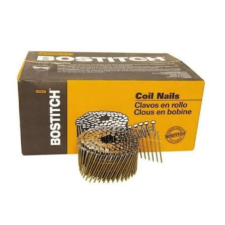 (1) BOX OF (3600) COIL NAILS