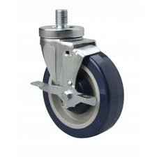 (4) CASTERS WITH BRAKE