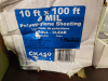 (1) ROLL OF PLASTIC SHEETING - 2