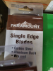 (3) BOXES OF (100) SINGLE EDGE BLADES - 2