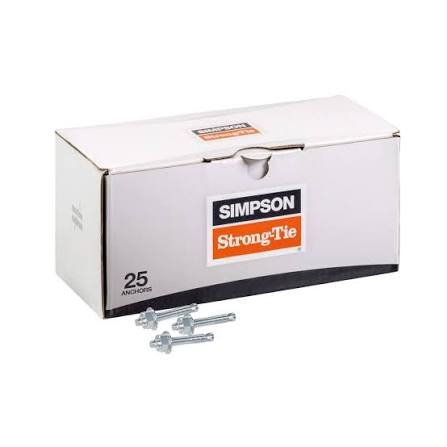 (5) BOXES OF (25) WEDGE ANCHORS