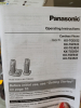(1) CORDLESS PHONE SYSTEM - 2
