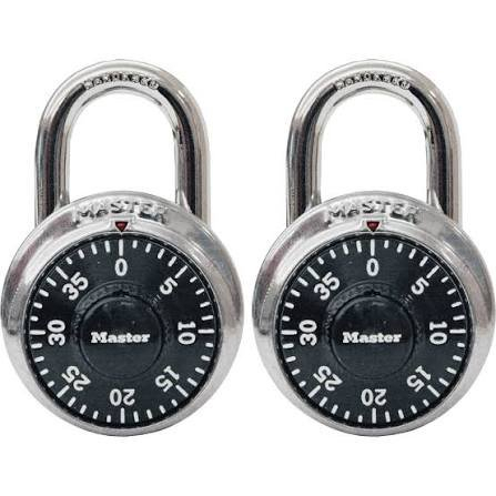 (6) COMBINATION PADLOCK