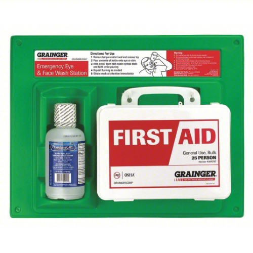 (1) FIRST AID KIT AND HOUSING