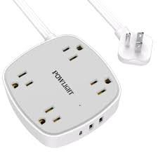 (1) POWER OUTLET WITH USB PORTS