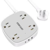 (1) POWER OUTLET WITH USB PORTS