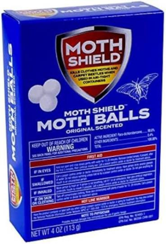 (4) BOXES OF MOTH BALLS