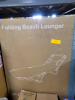 (1) FOLDING BEACH LOUNGER - 2