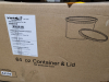(1) BOX OF (50) CONTAINERS AND LIDS - 2
