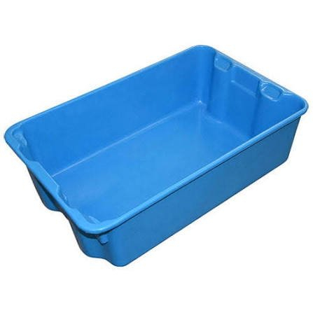 (4) STACK AND NEST STORAGE TUBS