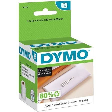 (1) ROLL OF LABEL PRINTER PAPER