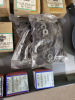 (1) TABLE OF MISC NUTS AND BOLTS AND HAND TOOLS - 8