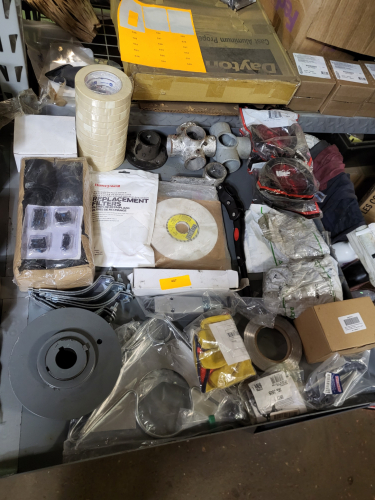 (1) TABLE OF MISC ITEMS