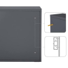 (1) STEEL CABINET