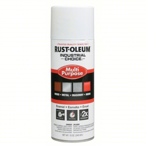 (6) WHITE GLOSS SPRAYPAINT