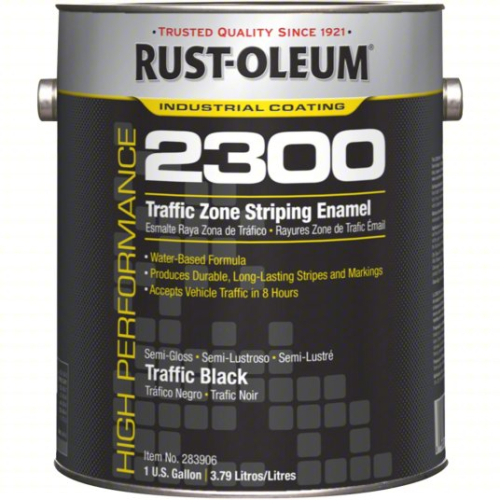 (1) TRAFFIC BLACK STRIPING PAINT
