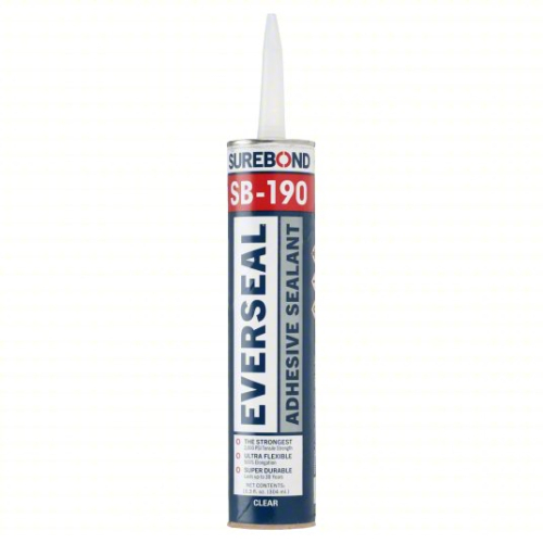 (6) EVERSEAL CLEAR ADHESIVE SEALANT