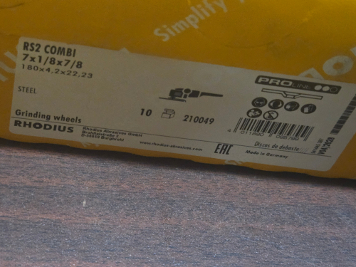 (10) PREMIUM GRINDING DISC