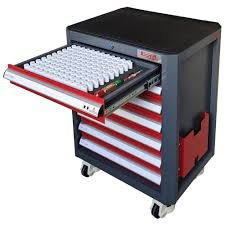 (1) PIN / PLUG GAUGE SET ROLLING TOOL BOX