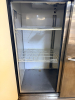 BEVERAGE-AIR TWO-DOOR REACH-IN REFRIGERATOR WITH STAINLESS STEEL EXTERIOR, DUAL SOLID DOORS, ADJUSTABLE WIRE SHELVING, DIGITAL TEMPERATURE CONTROLLER, BOTTOM-MOUNT REFRIGERATION SYSTEM, AND CASTERS. - 3