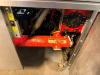 VULCAN TWIN-BATTERY FLOOR FRYER SYSTEM WITH TWO FRY POTS, FOUR FRY BASKETS WITH COATED HANDLES, STAINLESS STEEL CABINET CONSTRUCTION, INTEGRATED FILTRATION SYSTEM, DRAIN ASSEMBLY, RINSE/FILL HOSE CONNECTION, INDIVIDUAL TEMPERATURE CONTROLS, AND CASTERS. - 6