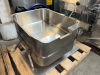 MARKET FORGE ELECTRIC TILTING BRAISING PAN / TILT SKILLET WITH STAINLESS STEEL COOKING PAN, MANUAL TILT LEVER, THERMOSTATIC TEMPERATURE CONTROL, INDICATOR LIGHT, AND STAINLESS STEEL BASE. - 2