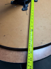 27" ROUND COMPOSITE TOP TABLE W/ PUB BASE. - 4