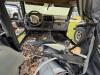 (1) BLACK JEEP WRANGLER 4.0L SPORT OFFERED AS A PROJECT, RESTORATION, OR PARTS VEHICLE. INCLUDES BODY TUB, WINDSHIELD FRAME AND GLASS, ROLL BAR ASSEMBLY, DAMAGED SOFT TOP, DASH COMPONENTS, STEERING WHEEL, BUMPERS, FENDER FLARES, SIDE STEPS, AND ASSORTED L - 8