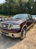 (1) BURGUNDY AND TAN FEATURING FOUR-WHEEL DRIVE, AUTOMATIC TRANSMISSION, KING RANCH LEATHER INTERIOR, POWER FRONT SEATS, CREW-CAB SEATING, SUNROOF, FACTORY AUDIO/CLIMATE CONTROLS, ALLOY WHEELS, FOG LIGHTS, BED RAIL CAPS, AND KEYLESS-ENTRY KEYPAD. ENGINE, - 2