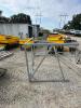 (1) ASSORTED LOT OF 4 ALUMINUM STORAGE RACKS