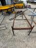 (1) ASSORTED LOT OF 4 ALUMINUM STORAGE RACKS - 3