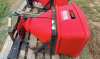 WESTERN TAILGATE SNOW SPREADER WITH POLY HWESTERN TAILGATE SNOW SPREADER WITH POLY HOPPER, SPINNER ASSEMBLY. UNIT SHOWS COSMETIC WEAR, SURFACE RUST ON THE STEEL FRAME, AND A CRACK IN THE POLY HOPPER.OPPER, SPINNER ASSEMBLY. UNIT SHOWS COSMETIC WEAR, SURFA - 3