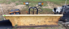 CURTIS SNO-PRO 3000 STRAIGHT BLADE SNOW PLOW. OPERATING CONDITION UNKNOWN.