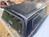 TRUCK BED FIBERGLASS CAMPER SHELL / TOPPER. (BLACK) - 3