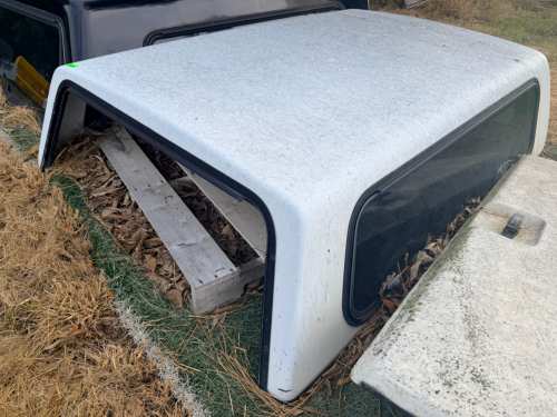 FIBERGLASS TRUCK TOPPER / CAMPER SHELL.