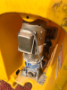 MEYER CROSSFIRE 2500 LB. TAILGATE SPREADER WITH ELECTRIC DRIVE MOTOR AND AUGER. POLY HOPPER CONSTRUCTION WITH STEEL SAFETY SCREEN. USED CONDITION. - 4