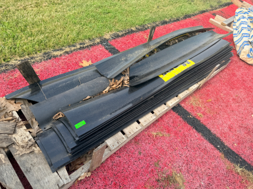 PALLET OF PLASTIC SNOW DEFLECTORS