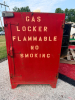 METAL FLAMMABLE STORAGE CABINET ("GAS LOCKER").