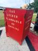 METAL FLAMMABLE STORAGE CABINET ("GAS LOCKER"). - 2
