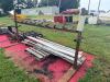 10' METAL PIPE STORAGE RACK. USED CONDITION. - 2