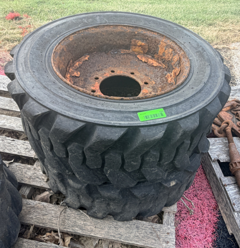 (2) BOB CAT WHEELS