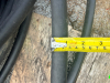 (1) BUNDLE OF 1" PLASTIC IRRIGATION PIPE. - 3