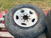 (2) MICHELIN XZE COMMERCIAL TRUCK TIRES ON STEEL WHEELS. - 5