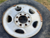 (2) MICHELIN XZE COMMERCIAL TRUCK TIRES ON STEEL WHEELS. - 7